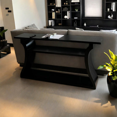 Console de style nordique moderne minimaliste