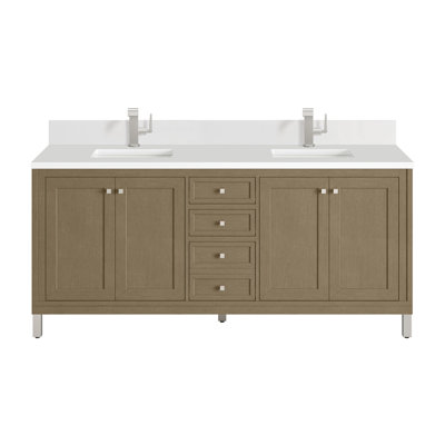 Chicago 72'' W Double Vanity