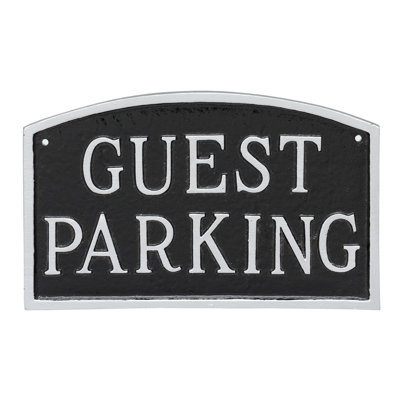 Plaque de jardin pour le jardin des invités