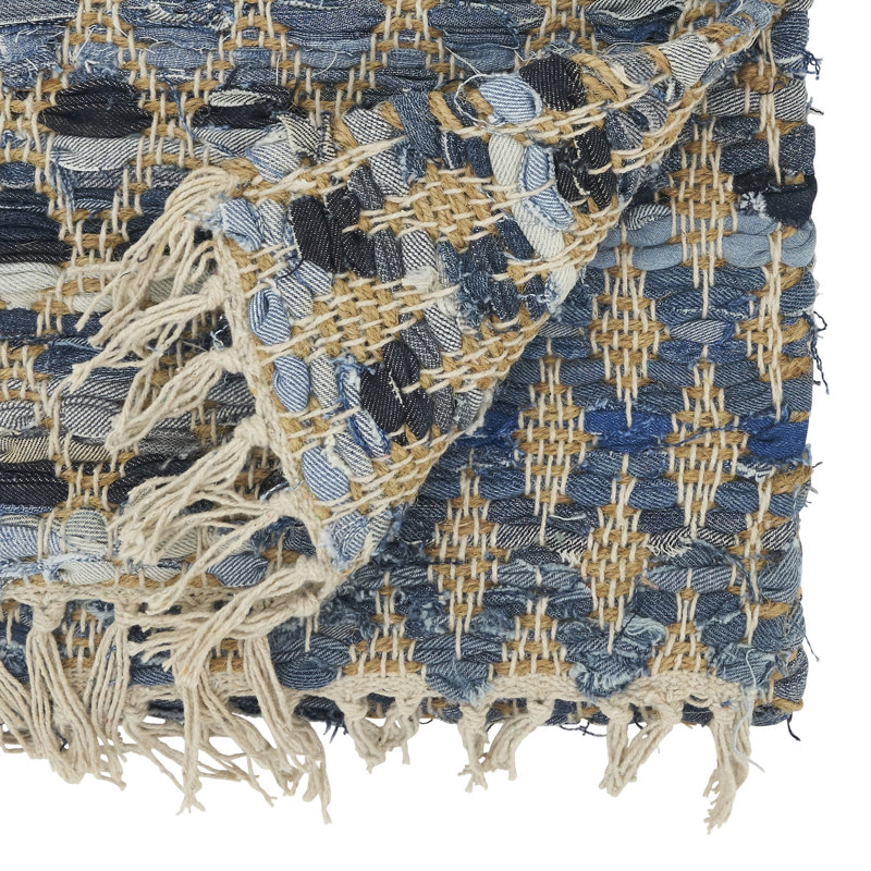 Linge de table Junie 60% denim - 30% jute - 10% coton