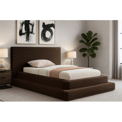 Cozzens Corduroy Fabric Bed