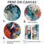 Captivating Boho Dance I - Orange, reproduction d'art moderne sur toile-1088246481-1088246509-1088246511