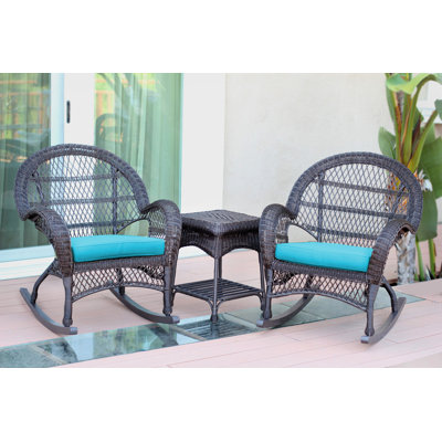 Mangum 2 - Person Patio Conversation Set with Cushions