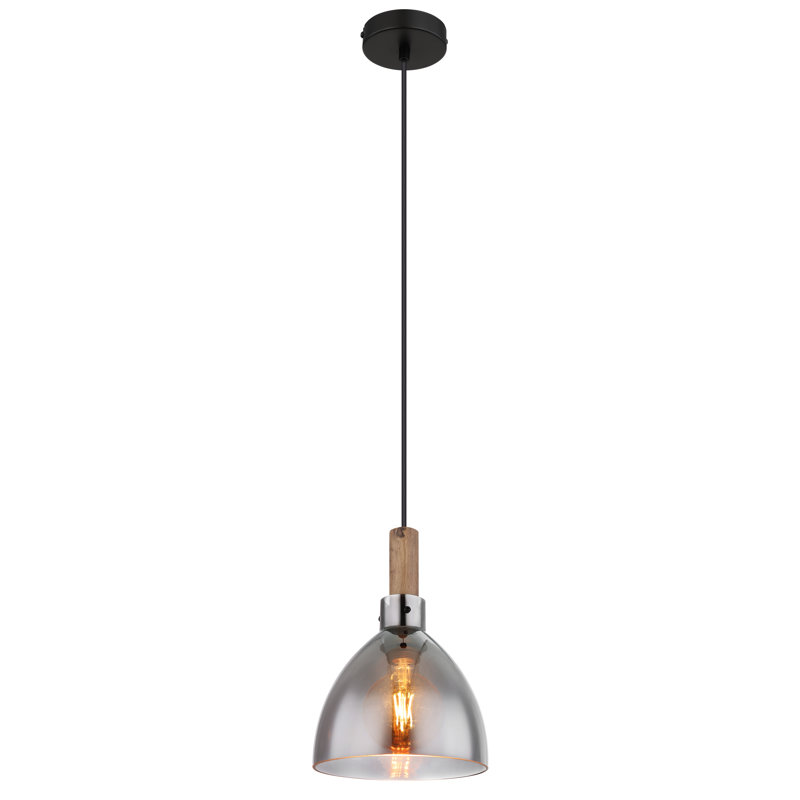 1 - Light Matte Black Pendant