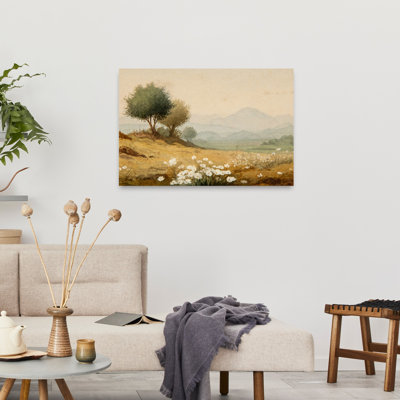 Reproduction d'art mural abstrait blanc
