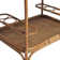 Carlo Rattan Bar Cart