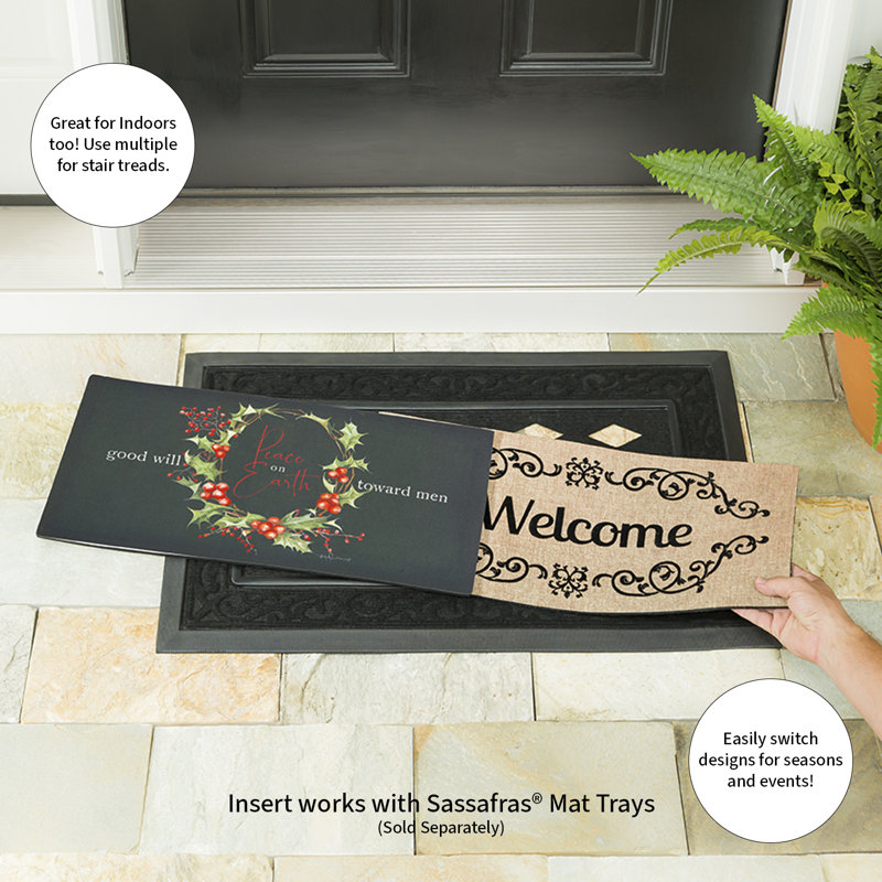 Tapis de paix Peace on Earth Sassafras