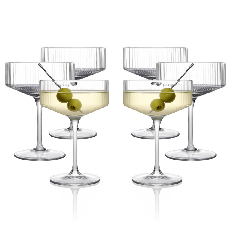 Verre à martini transparent 9,5 oz