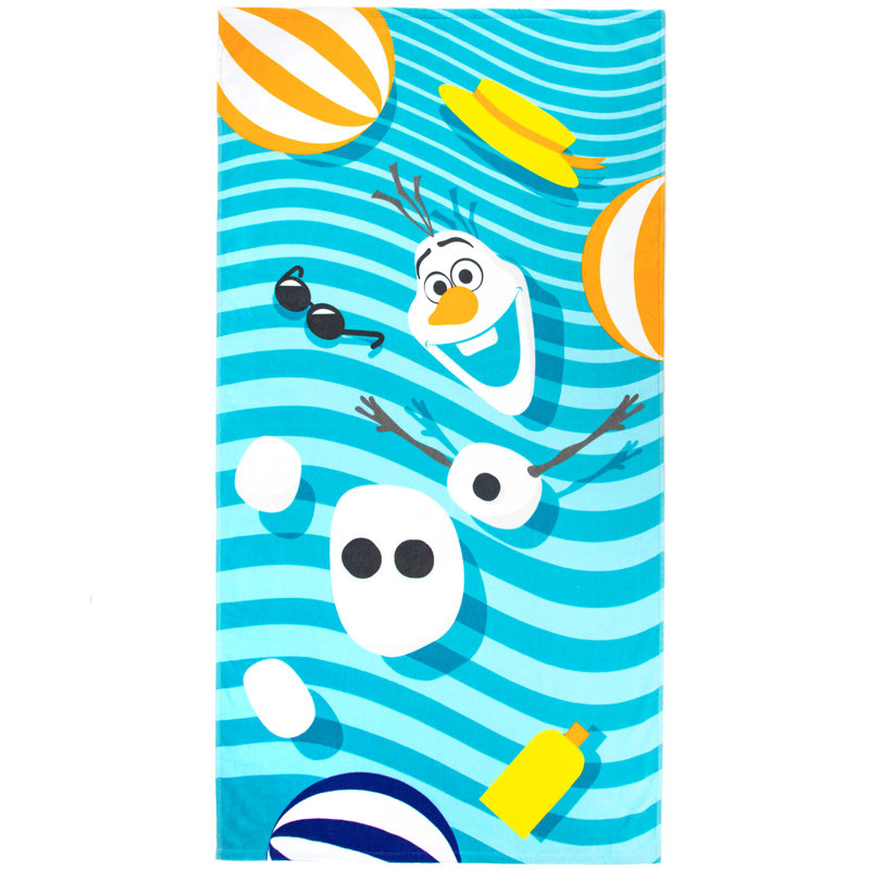 Frozen 'Crazy for Summer' Beach Towel Standard 100% Cotton