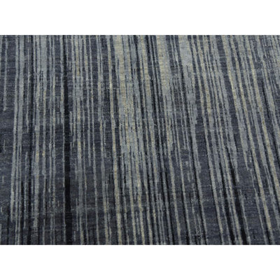 One-of-a-Kind Rectangle 14' X 18'1" New Age Wool Area Rug in