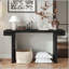Console rustique avec finition en bois vieilli-1049095423