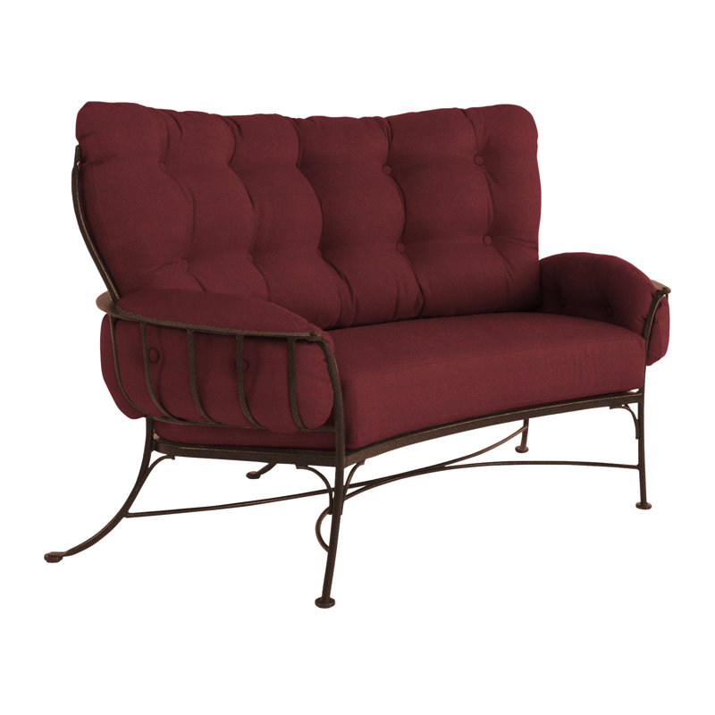 Monterra Outdoor 2 - Seat Loveseat, Flagship Stone Sunbrella®, Copper Creek
