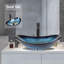 Metro Lane 53.3mm L x 35mm W Glass Specialty Sink with Tap-986406825