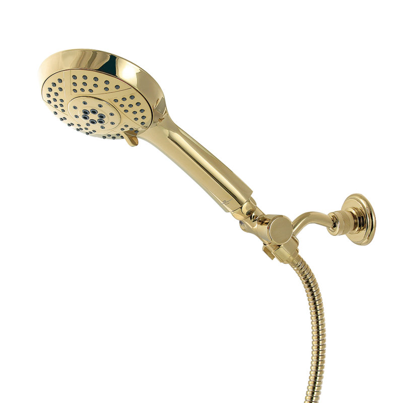 Kingston Brass Vilbosch Multi-Function Hand Shower Kit, Polished Brass