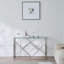 Table console en verre