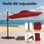 Parasol de patio extérieur en porte-à-faux avec couvercle Deboah-402511647-302550694