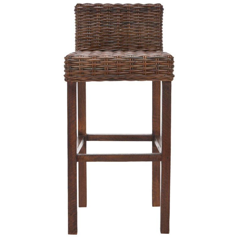 Tabouret de bar Montclare Cappuccino Mango, Brun