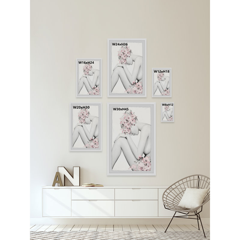 " Cherry Bloom " by Parvez Taj, 12" H x 8" W x 1.5" D