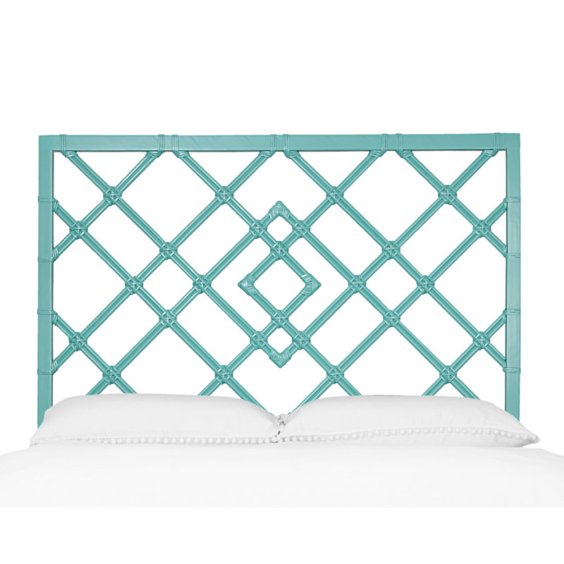 Darien Low Profile Standard Bed, Queen, Turquoise