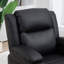 Lift Chair, PU Leather Recliner Chair with Side Pockets, Black
