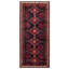 Tapis bleu foncé Anatolian Croci 5 pi 3 po x 13 pi 1 po