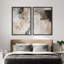 "Grunge Abstract Paint Stroke Effect", impression d'art moderne sur toile, 2 pièces-87607406-87607404-119400605