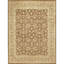 Wool Oriental Area Rug in Chocolate/Fawn-1346851086
