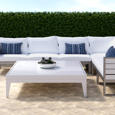 South Beach Square Outdoor Coffee Table , 47 " W 47 " D
