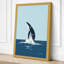 Breaching Whale Coastal - Wrapped Canvas-101625699-101625726