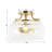 Gwinnett Glass Semi Flush Mount