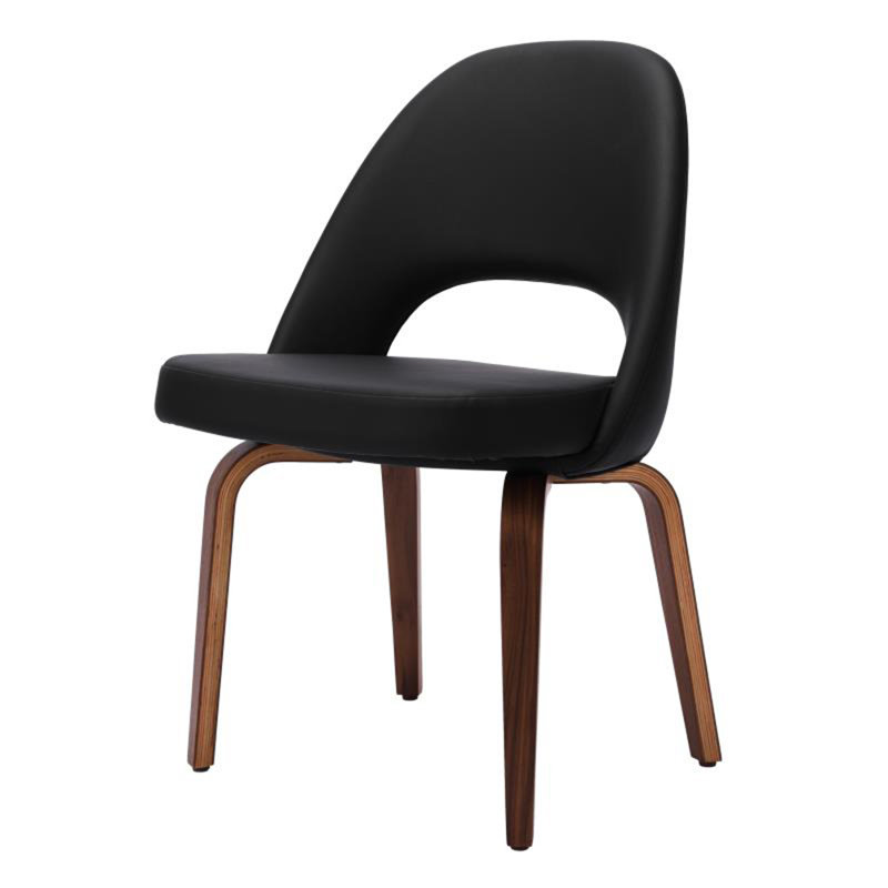 Ensemble de 2 chaises de salle à manger Verdell, Noir