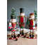  Casse-noisettes peintes en métal - Figurines de Noël festives, ensemble de trois