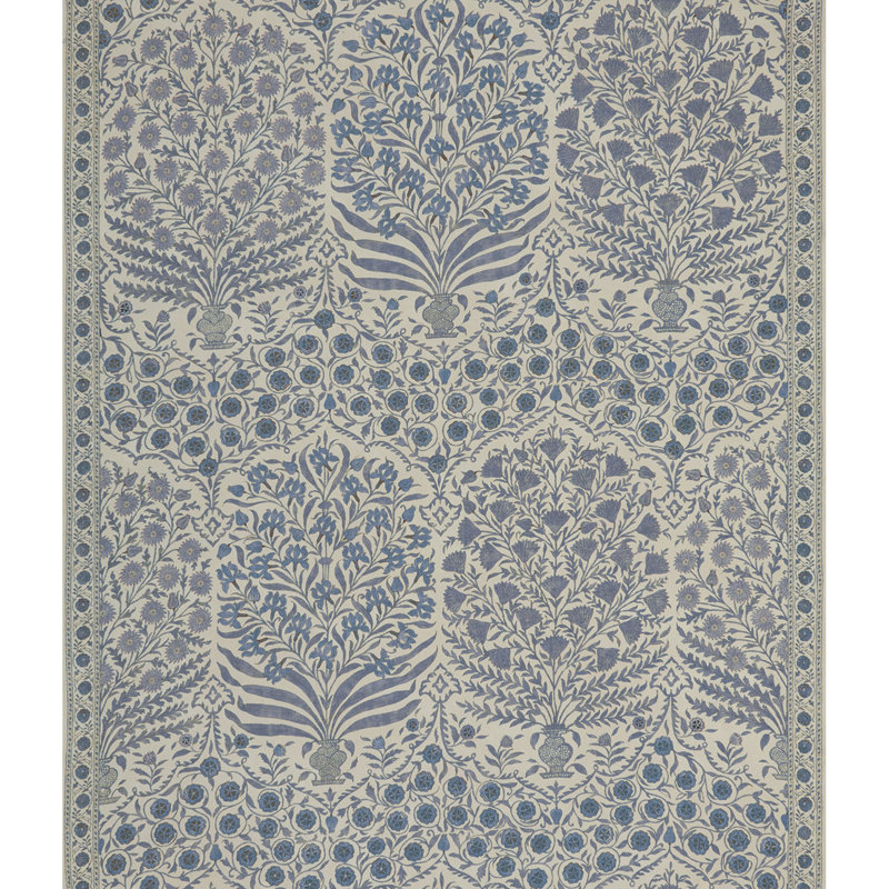 Oscar De La Renta III Sameera 100% Cotton Fabric, Blue/Indigo