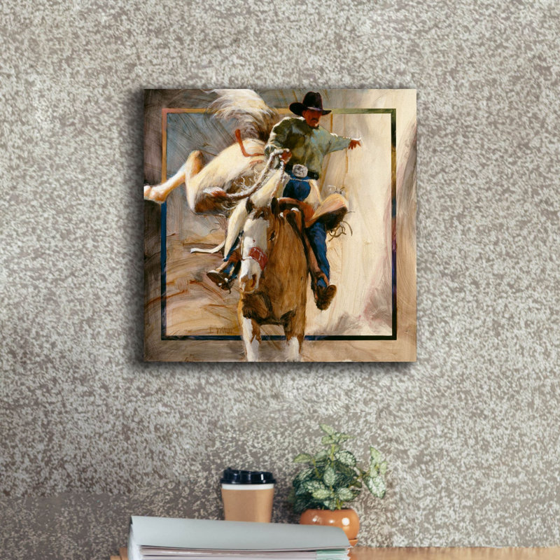 'Center Stage' by J. E. Knauf, Canvas Wall Art, 18" H x 18" W x 0.75" D