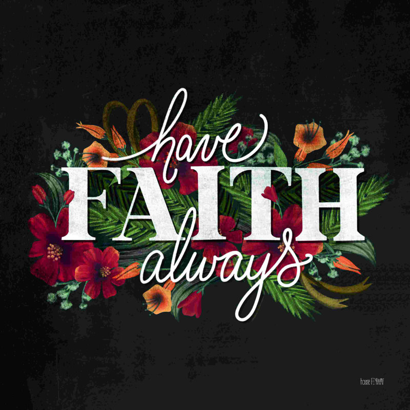 Have Faith 2884695, L 12 po x H 12 po