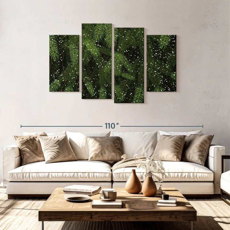 Lelend Christmas Tree Sprigs, 48" H x 75" W