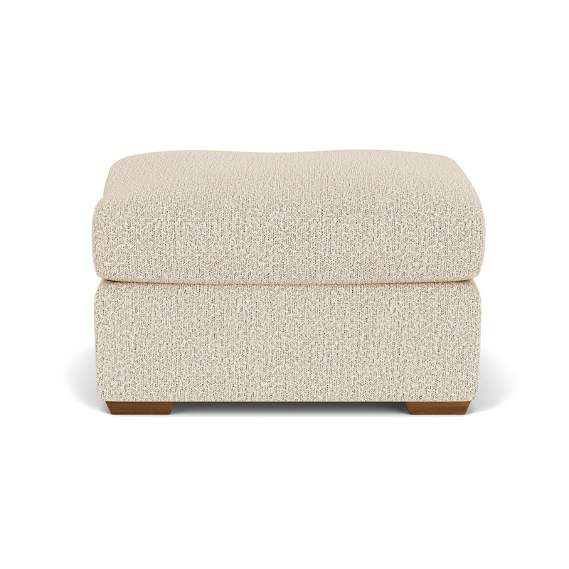 Repose-pieds standard carré de 32 po de largeur, Polypropylène / oléfine blanc