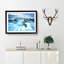 Icelandic Waterfall - Picture Frame Painting Print-56712096-56712093