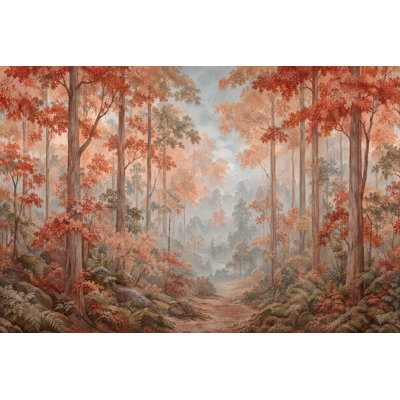 Papier peint paysage d'automne