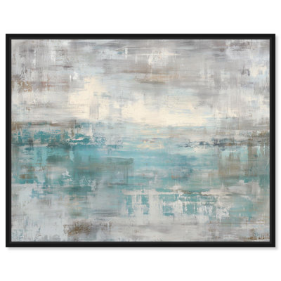 «Paleocene Pulse II», impression sur toile délavée par Art Remedy