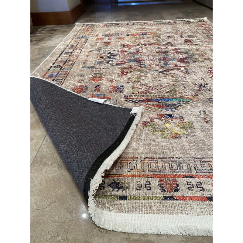 Tapis Toscana avec envers antidérapant, Rectangle 3 pi 11 po x 8 pi 2 po