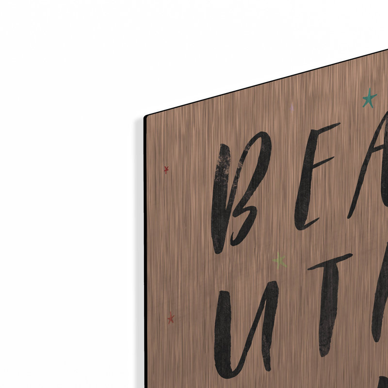 Art mural en métal «Luxury Bold Words 2» par Laura Marshall, H 24 po x l 16 po