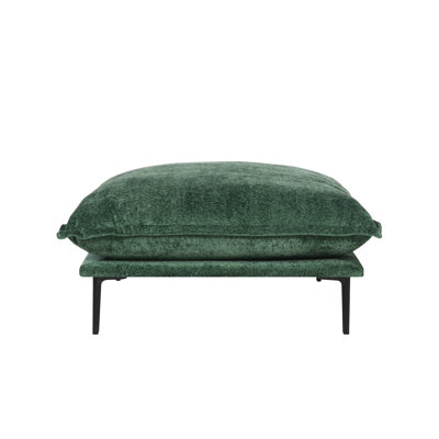 Repose-pieds en velours 39,37 po Traci