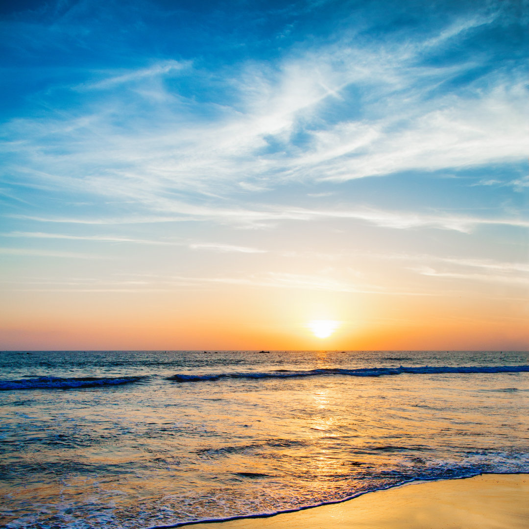 Santa Monica Strand - Leinwandbild