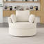 Fauteuil demi-tonneau pivotant l 42,1 po Berey-388414164
