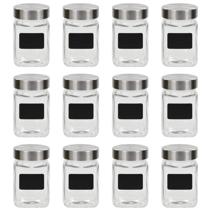 Glass Jar - Set of 12
