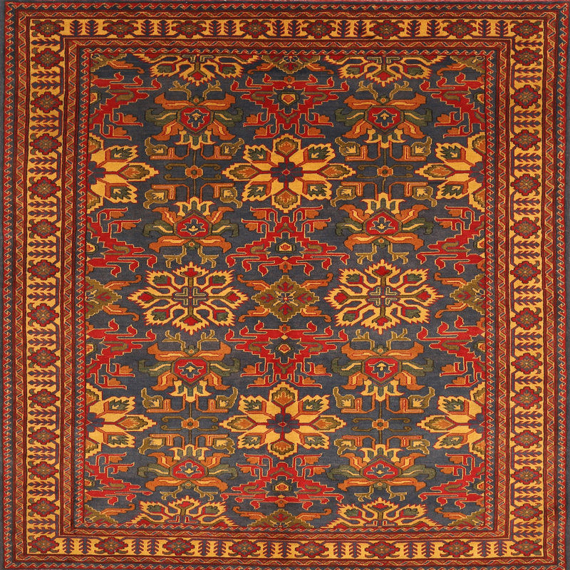 Oriental Indoor Rug, Square 6'