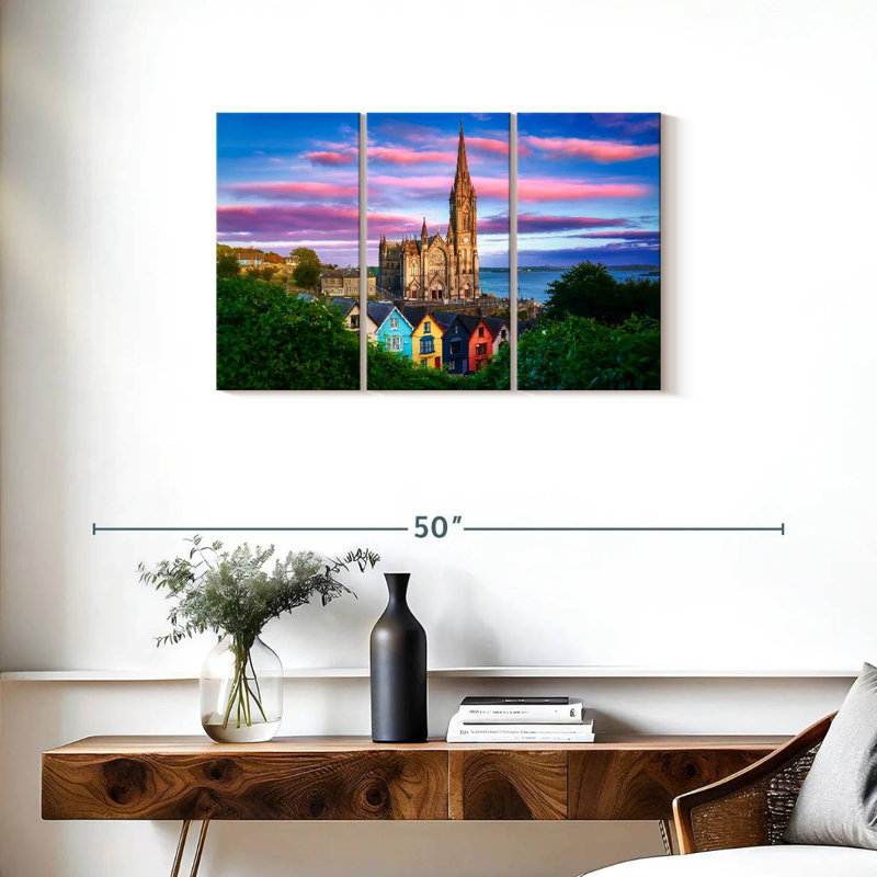 Adella Cobh Cathedral, 20" H x 33" W