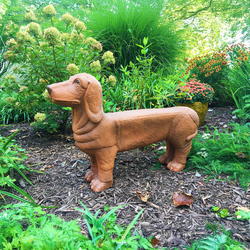 Banc de jardin en plastique Seawright Dog, H 22 po x l 32 po x P 8 po