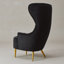 Chaise de salle à manger rembourrée Remerton-88113213